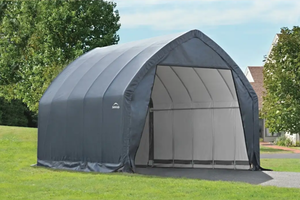 lot 49 image: MSRP $900 ShelterLogic Garage-In-A-Box SUVTruck 13 ft. x 20 ft. x 12 ft. - Used