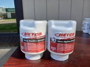 2 NEW BETCO BLAZE MACHINE DETERGENT
