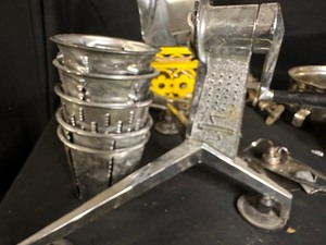 Vintage Kitchen Tools - Juicer and Meat Grinder