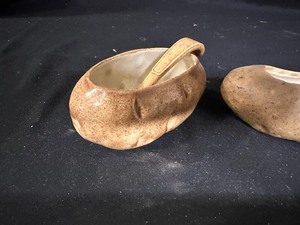 Ceramic Baked Potato Sour Cream Boats