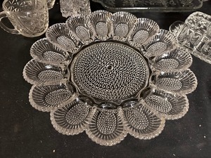 Variety of Crystal Serving Pieces