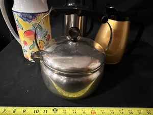 Variety of Coffee Thermos Carafes and Tea Kettle