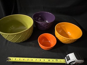 Set of Four Mixing Bowls