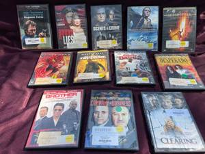 lot 8 image: 12 Adventure DVDs All Are Professionally Cleaned.