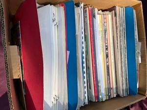 lot 10 image: Large Box Assortment Of Needlework Pattern Books
