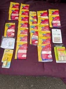lot 37 image: NEW Assortment  Of Callus Removers, Moleskin Plus Padding, Bunion Cushions & More Than In the Pix.