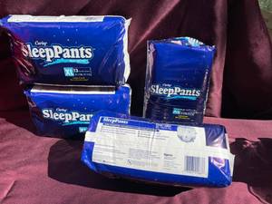 lot 42 image: NEW 4-Pack Sleep Pants Size XL-13, XL 85-125 Pounds