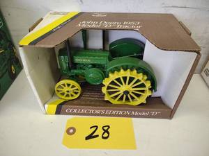 Ertl John Deere Model D Die Cast Tr...
