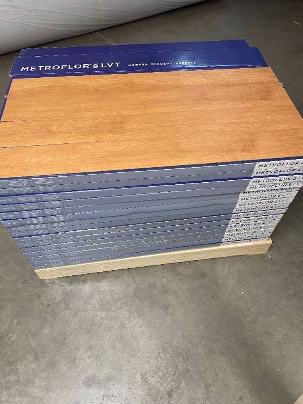 360 SF of Premium 20mm Wear Layer LVP Planks - 6x48 - Golden Valley - G16