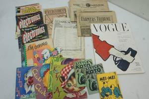 Vintage and antique books