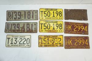 License plates