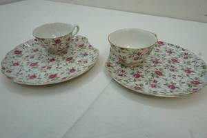 Vintage Lefton snack sets