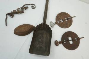 Vintage cast iron items