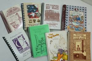 Vintage cookbooks