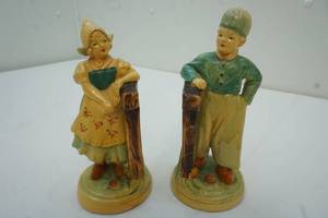 Vintage ceramic figures