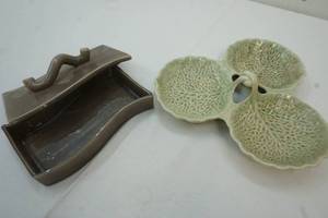 Haeger dish and other home decor item