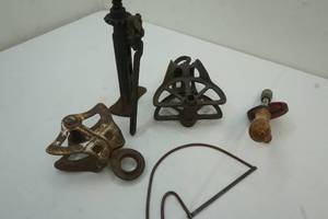Vintage cast iron tools