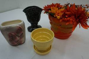 Vintage flower pots
