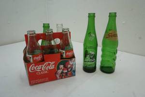 Vintage soda bottles
