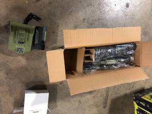 Green Machine 62V Cordless Axial Blower Variable Speed Brushless Motor, 123 MPH Max air speed, 655 CFM, 4 Ah Battery & Rapid Charger Customer Returns See Pictures