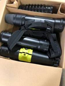 RYOBI 40V HP Brushless Whisper Series 165 MPH 730 CFM Cordless Battery Backpack Blower with (2) 6.0 Ah Batteries and Charger Customer Returns See Pictures