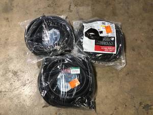 Lot of 3 Everbilt 1-14 in. x 24 ft. Sump Pump Discharge Hose Kit Customer Returns SeePictures
