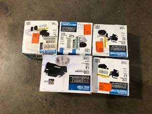 Lot of Assorted Utility Pumps Various Sizes and Conditions Customer Returns See Pictures