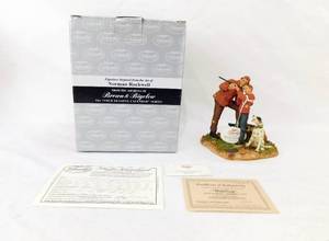 Vintage Islandia International Norman Rockwell Four Seasons Autumn 1961 Hunting Figurine