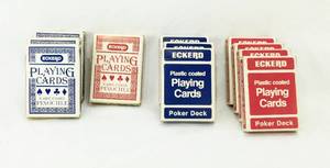 Lot of 11 Eckerd Drug Playing Cards