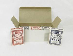 Lot of 11 Eckerd Drug Jumbo Poker Playing Card Decks
