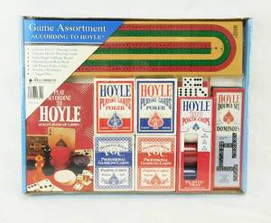 Vintage1991 According To Hoyle Game Assortment Set