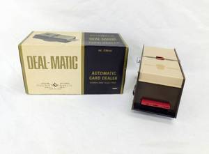 Vintage 1970 Hoyle Stancraft Products Deal-Matic Automatic Card Dealer