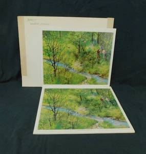Lot of 40 Vintage John Berkey Woodland Discovery Prints