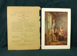 Vintage Jean Leon Gerome Ferris Call of the Sea 1747 The Pageant of a Nation No. 14 Print