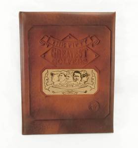 1987 - The Fifty Greatest Golfers Leather Bound Book