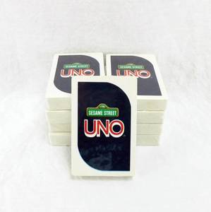 Lot of 9 Sesame Street Uno Playing Cards