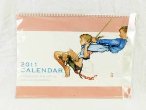 Lot of 12 Norman Rockwell Calendars - 2011 and 2012