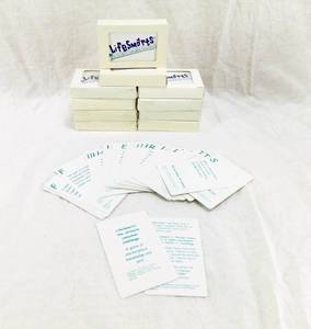Lot of 10 Vintage 1999 Life Smarts The Ultimate Consumer Challenge Game Playing Cards