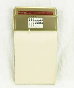 Vintage 1955-1959 Notepad with Calendar