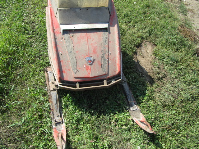 Moto Ski Capri Vintage Snowmobile, Older Ag Estate Auction