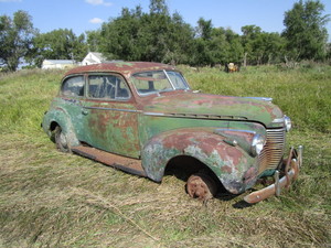 lot 24 image: 40-41 Chevy Master Deluxe Sedan