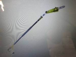 lot 4 image: Sun Joe Saw Joe 8 Electric Pole Ch...