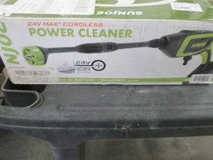 lot 8 image: Sun Joe 24V iON Cordless Power Cle...