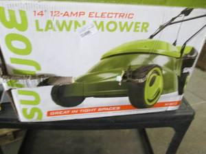 lot 13 image: Sun Joe Mow Joe 14 12-Amp Corded E...
