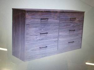 lot 27 image: Ameriwood Home Edgewater 6-Drawer D...