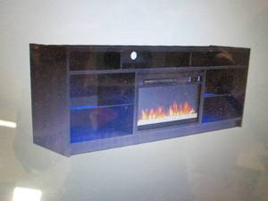 lot 24 image: Ameriwood Home Luna Fireplace TV St...