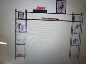 lot 28 image: Over-the-Bed Metal Organizer-Queen ...