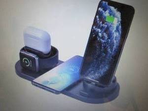 lot 50 image: Trexonic 6-in-1 Charger Dock with W...