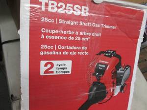 lot 53 image: Troy-Bilt 25cc 2-Cycle Gas String T...