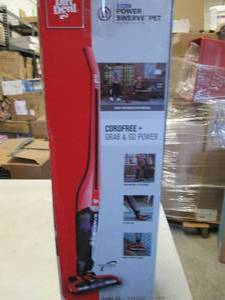 lot 75 image: Dirt Devil Power Swerve Pet 16V Lit...